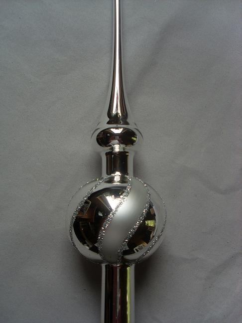 Weihnachtsbaumspitze Lauscha Glas