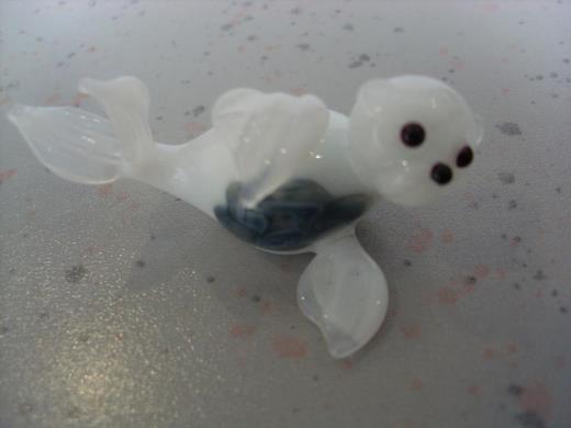 Tierfigur Babyrobbe