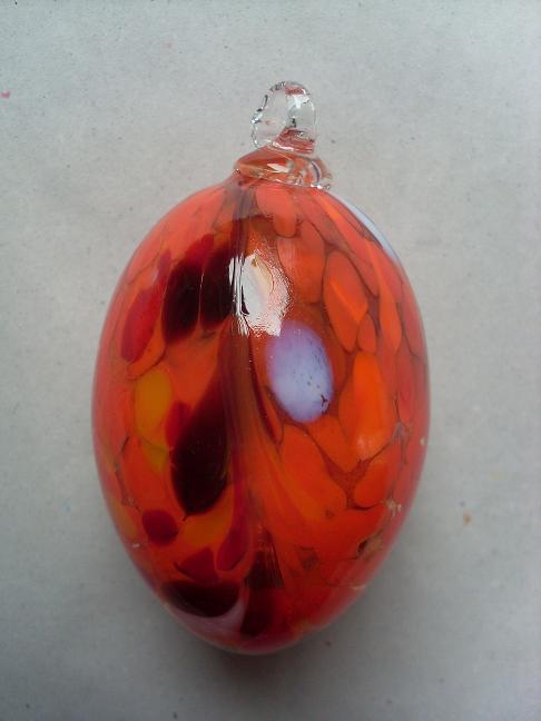 Osterei Lauschaer Glas mundgeblasen