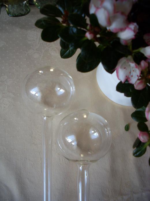 Durstkugel Wasserspender Glas Lauscha