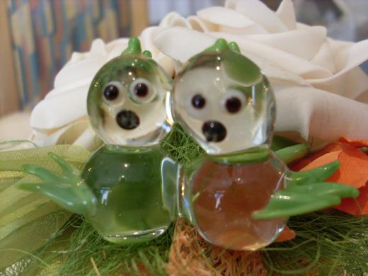 Tierfigur Glas Lauscha