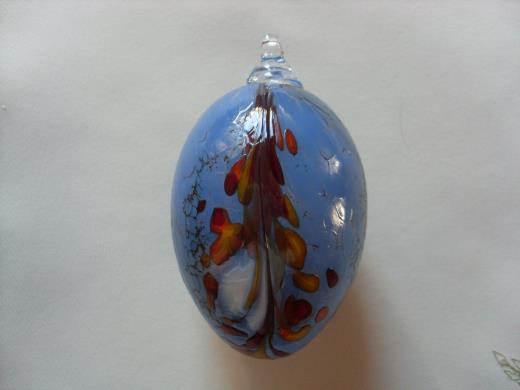Osterei Lauschaer Glas mundgeblasen