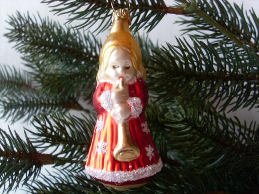 Weihnachtsschmuck Lauscha Glas Engel