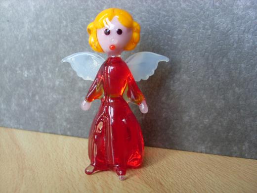 Weihnachtschmuck Engel Glas Lauscha