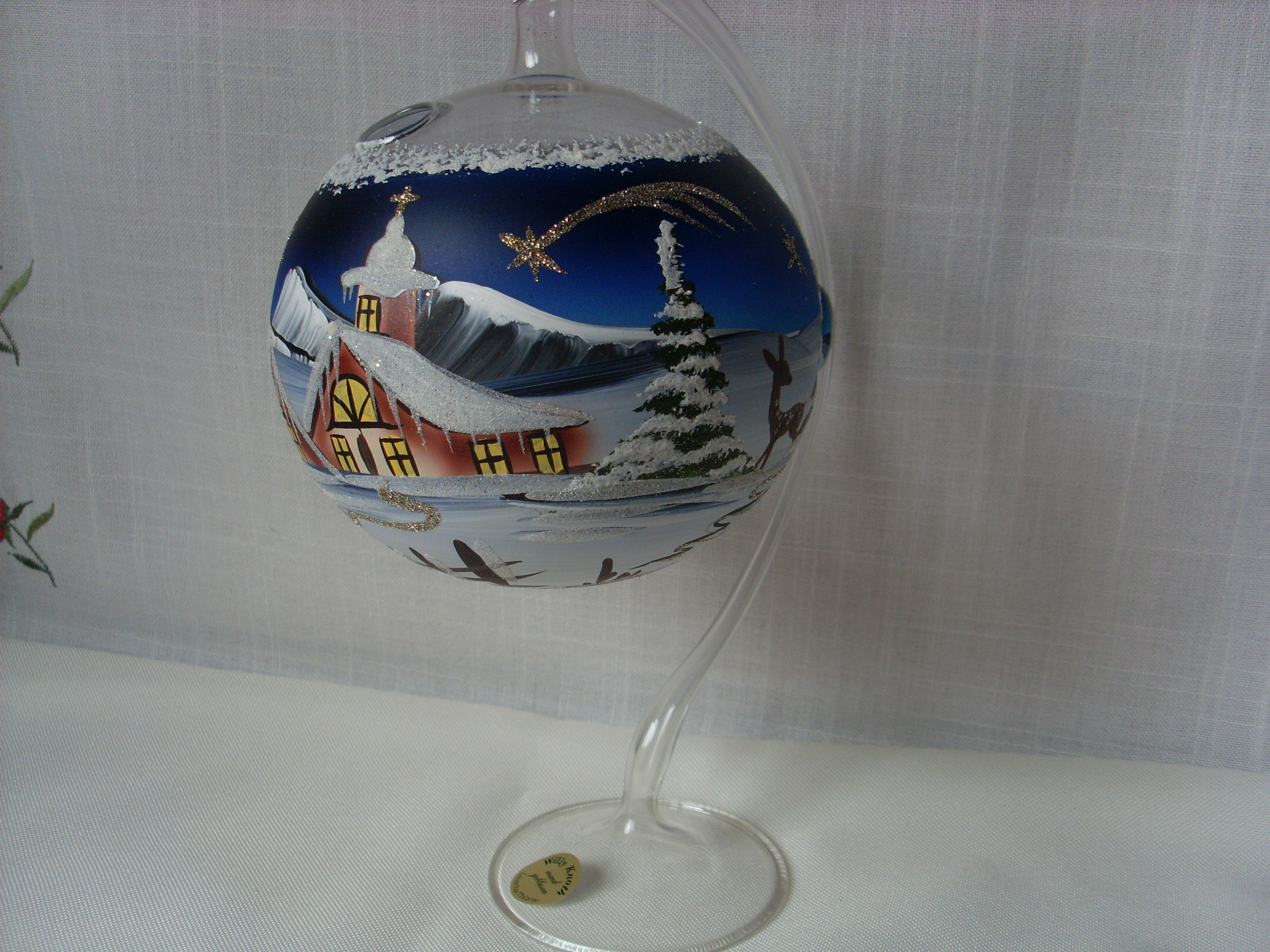 Weihnachtsschmuck Lauscha Windlicht