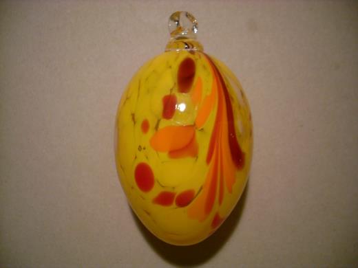 Osterei Lauschaer Glas mundgeblasen