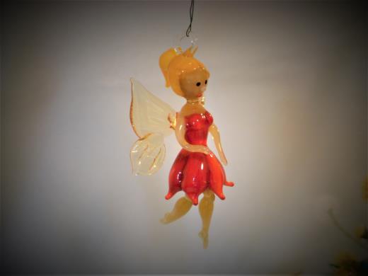 Lauscha Glas Figur Fee Elfe