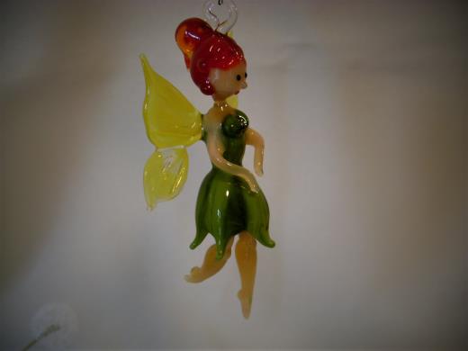Lauscha Glas Figur Fee Elfe