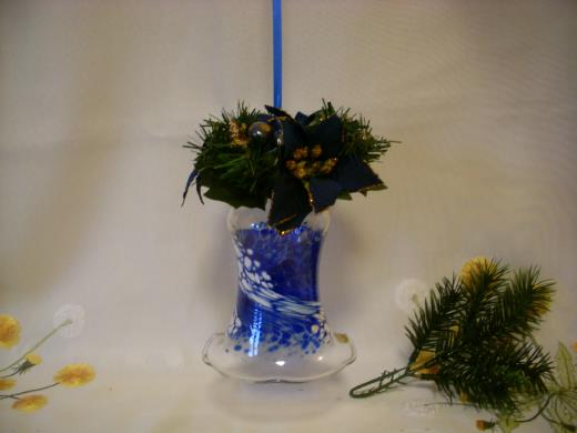 Weihnachtsschmuck Glocke Lauscha Glas