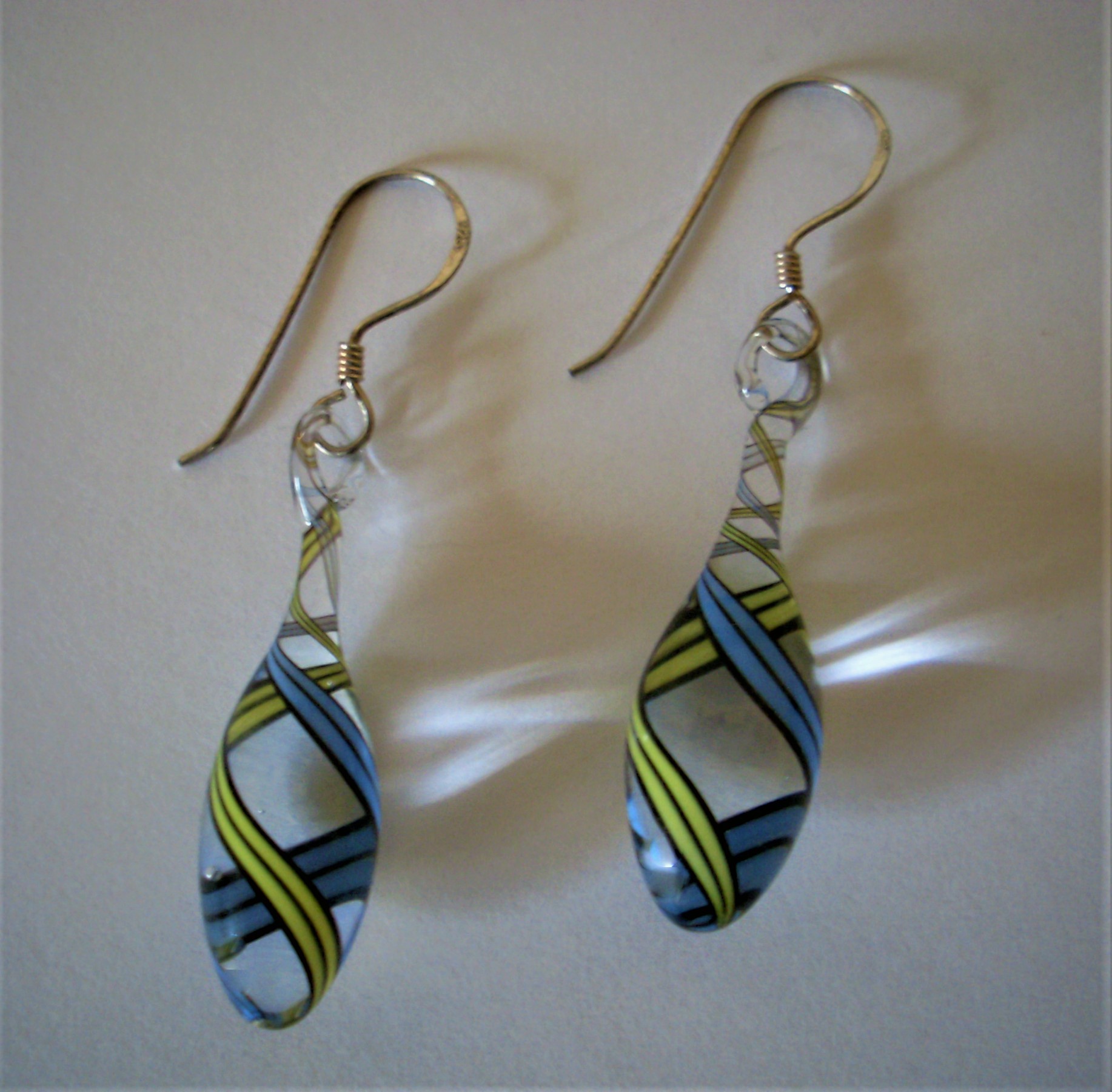 Ohrring Glas Lauscha Glasschmuck