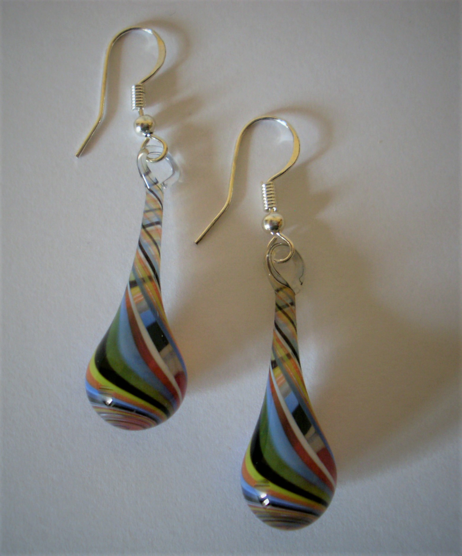 Ohrring Glas Lauscha Glasschmuck