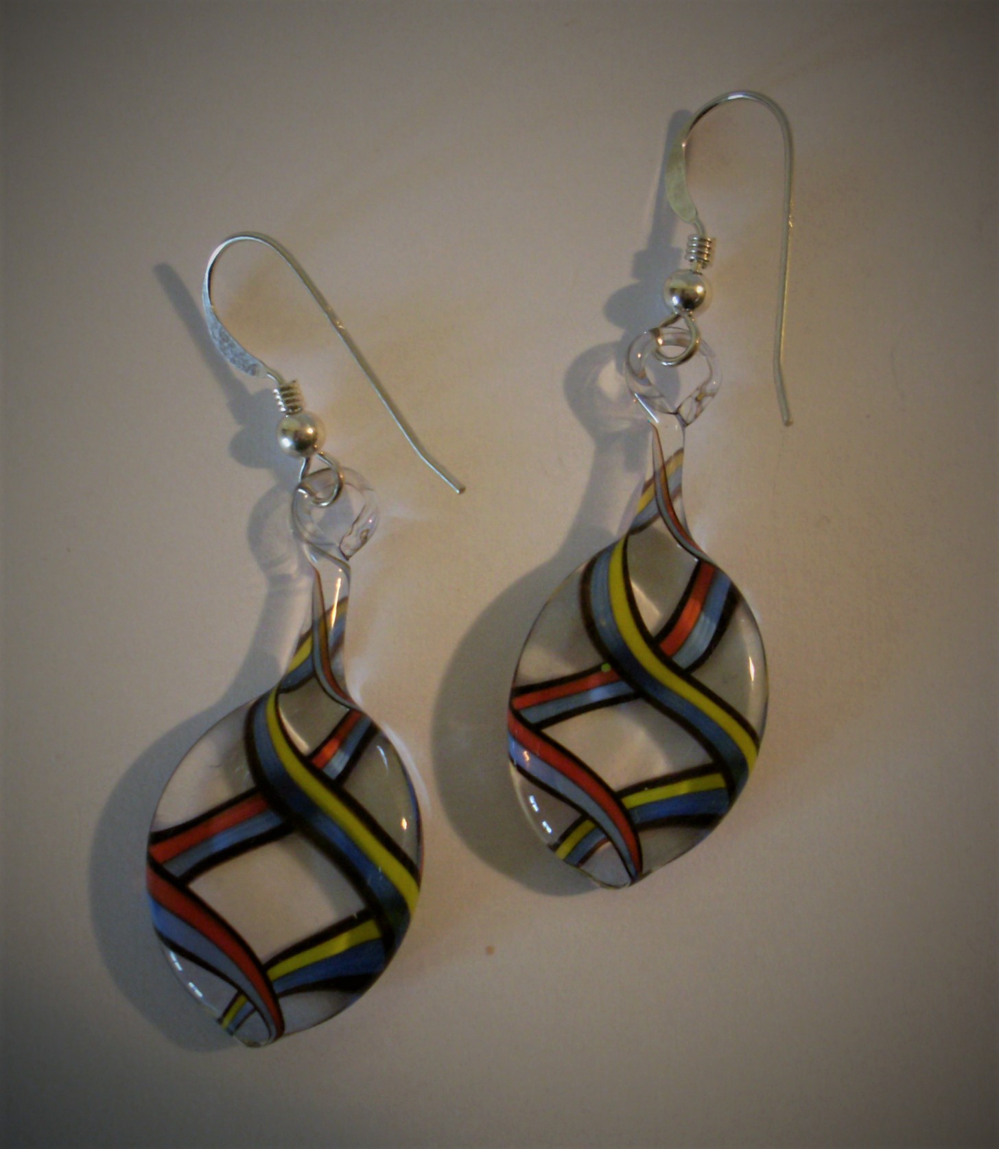 Ohrring Glas Lauscha Glasschmuck
