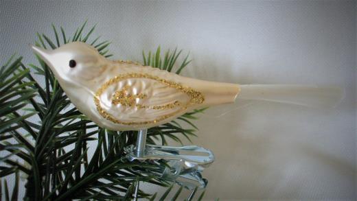 Weihnachtsschmuck Vogel Lauscha