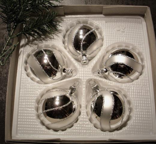 Weihnachtsschmuck Lauscha Glas Kugeln