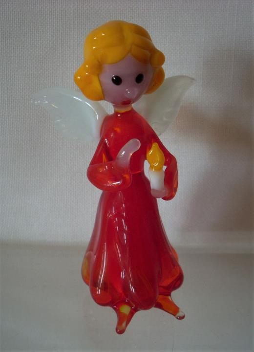  Engel Glasfigur Lauscha