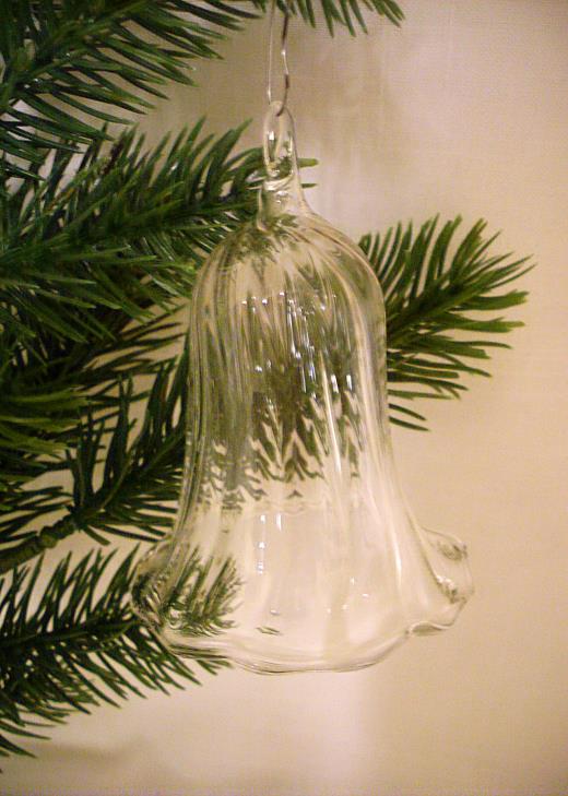 Weihnachtsschmuck Lauscha Baumschmuck Glocke traditionell