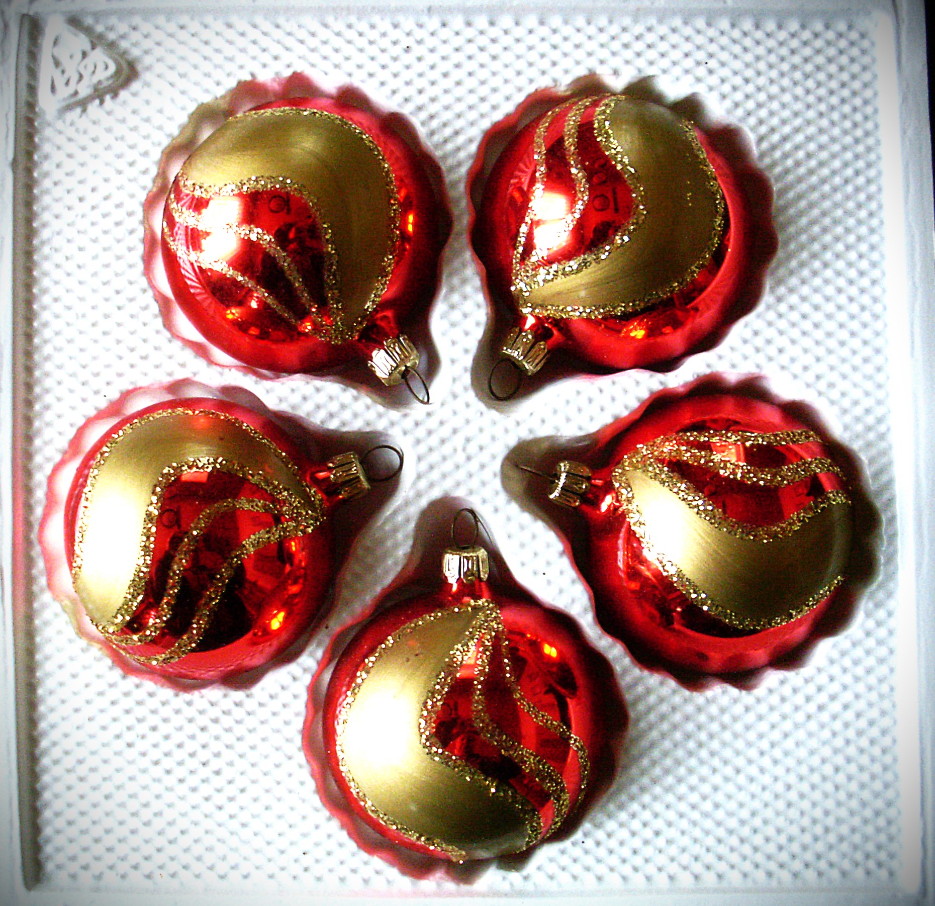 Weihnachtsbaumschmuck Lauscha Kugel mundgeblasen