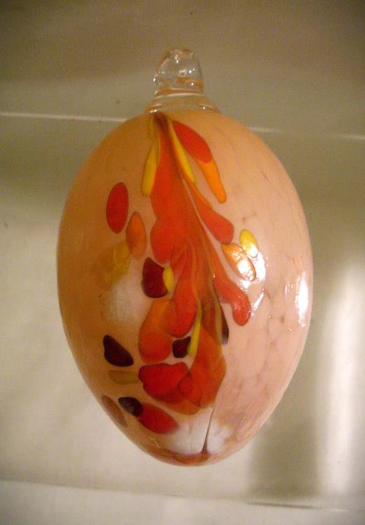 Osterei Lauschaer Glas mundgeblasen